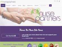 Tablet Screenshot of nursepartners.org